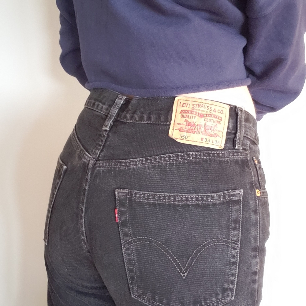 Levi's Relaxed Fit Straight Leg 550 Jeans size 14